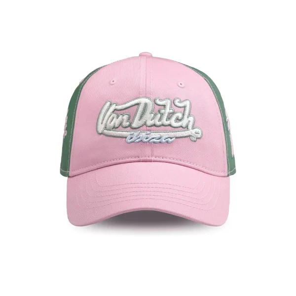 VDTH-336-WHITEGREEN_jpg_1 ALL DAY , ALL NIGHT - IBIZA 6-PANEL HAT